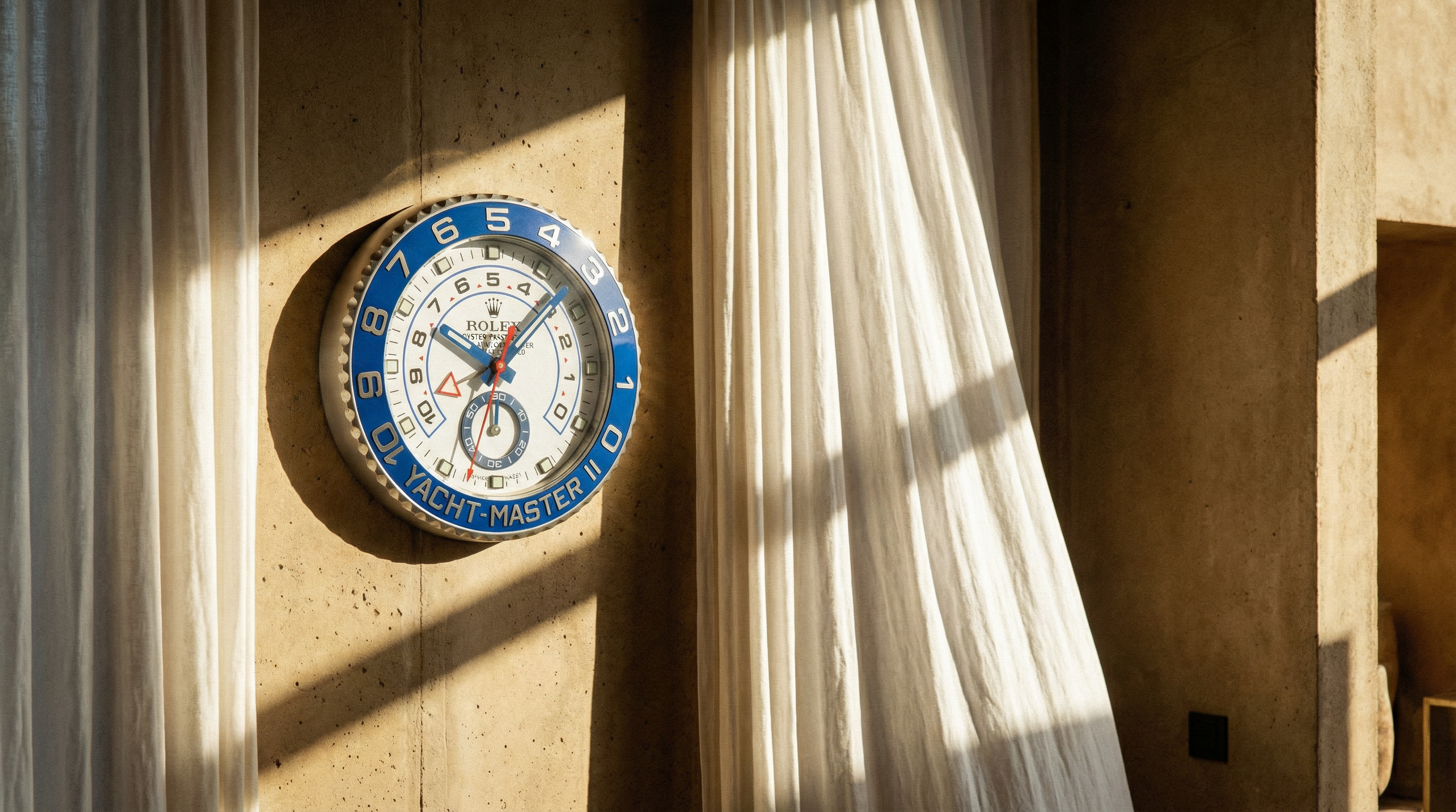Rolex Yacht-Master II Wall Clocks