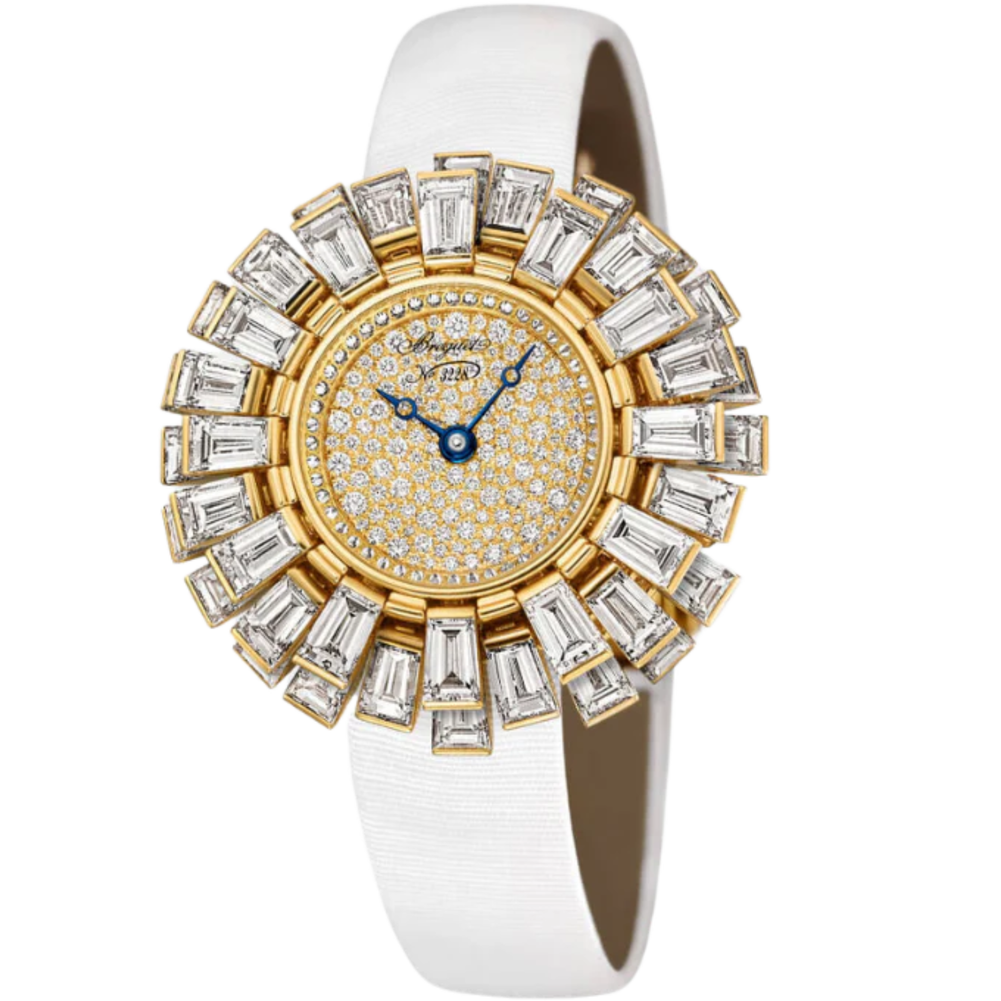 PETITE FLEUR GJE26BA20.8589DB1 17 MM YELLOW GOLD WITH YELLOW DIAL - Breguet