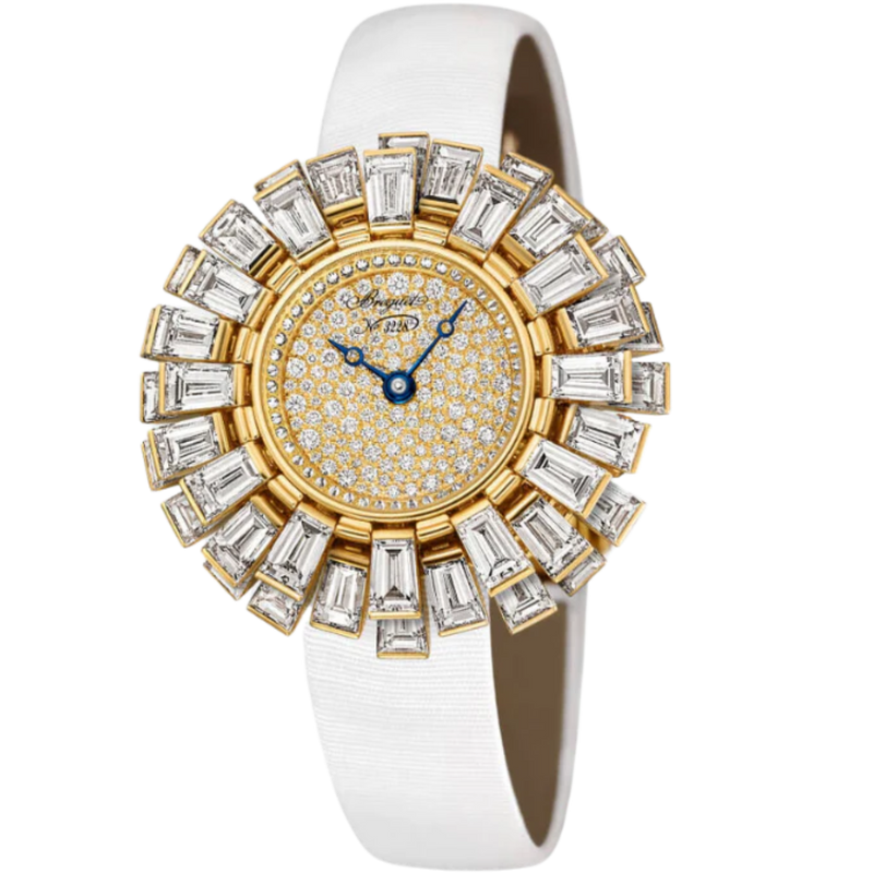 PETITE FLEUR GJE26BA20.8589DB1 17 MM YELLOW GOLD WITH YELLOW DIAL - Breguet