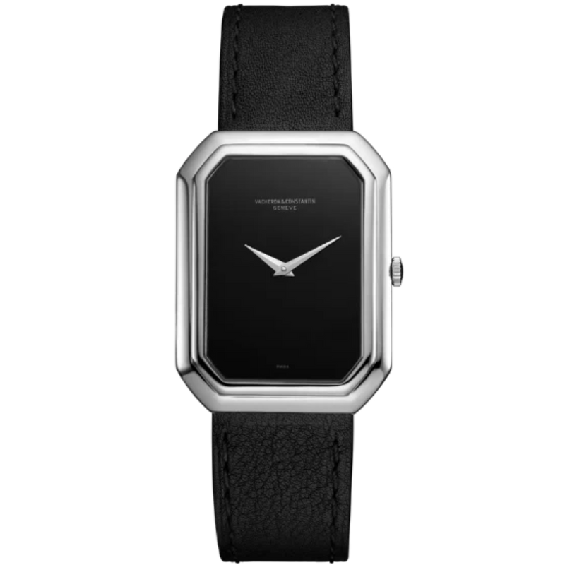LES COLLECTIONNEURS REFERENCE 34004 38 MM 18K WHITE GOLD WITH BLACK DIAL - Vacheron Constantin