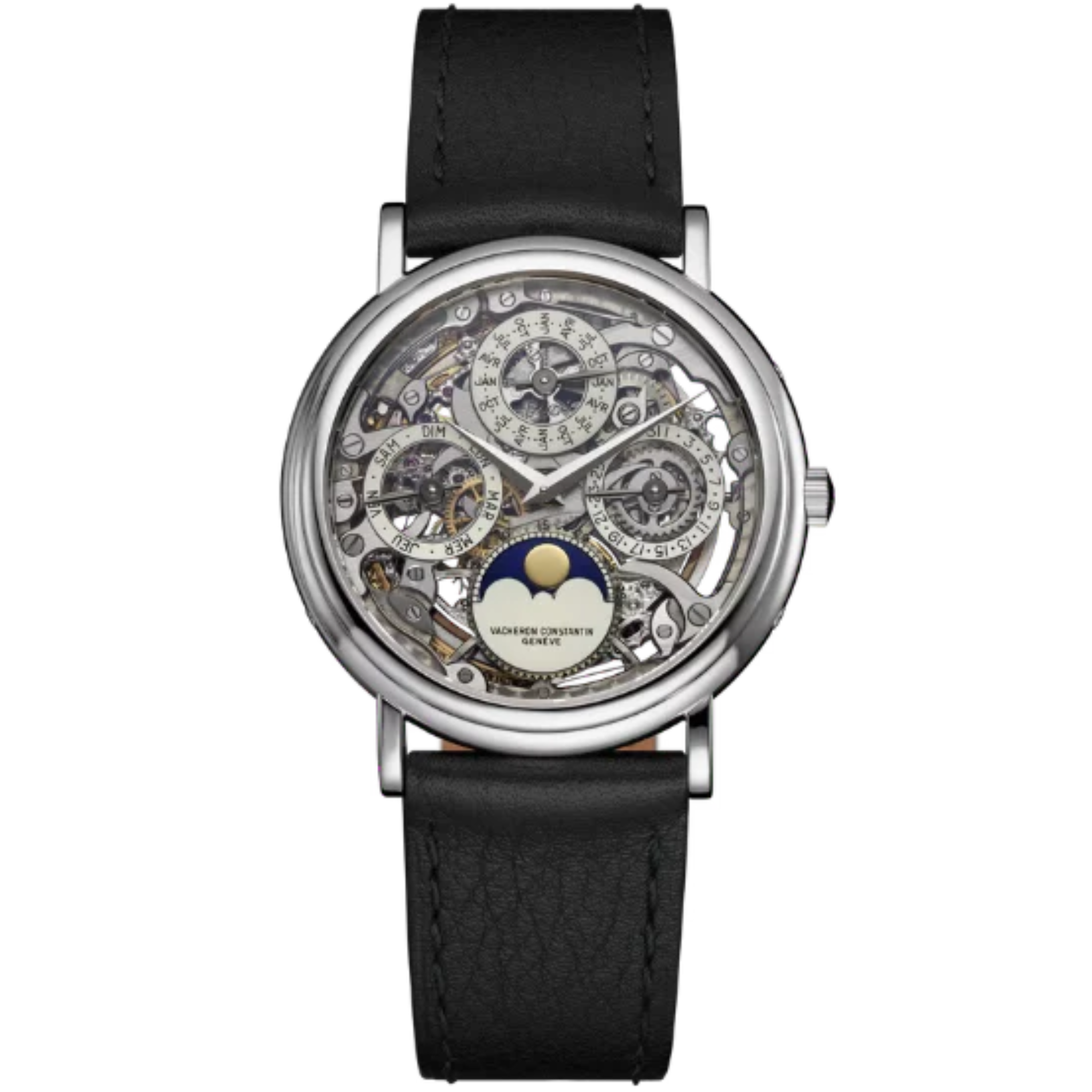 LES COLLECTIONNEURS REFERENCE 43032 36 MM PLATINUM 950 - Vacheron Constantin