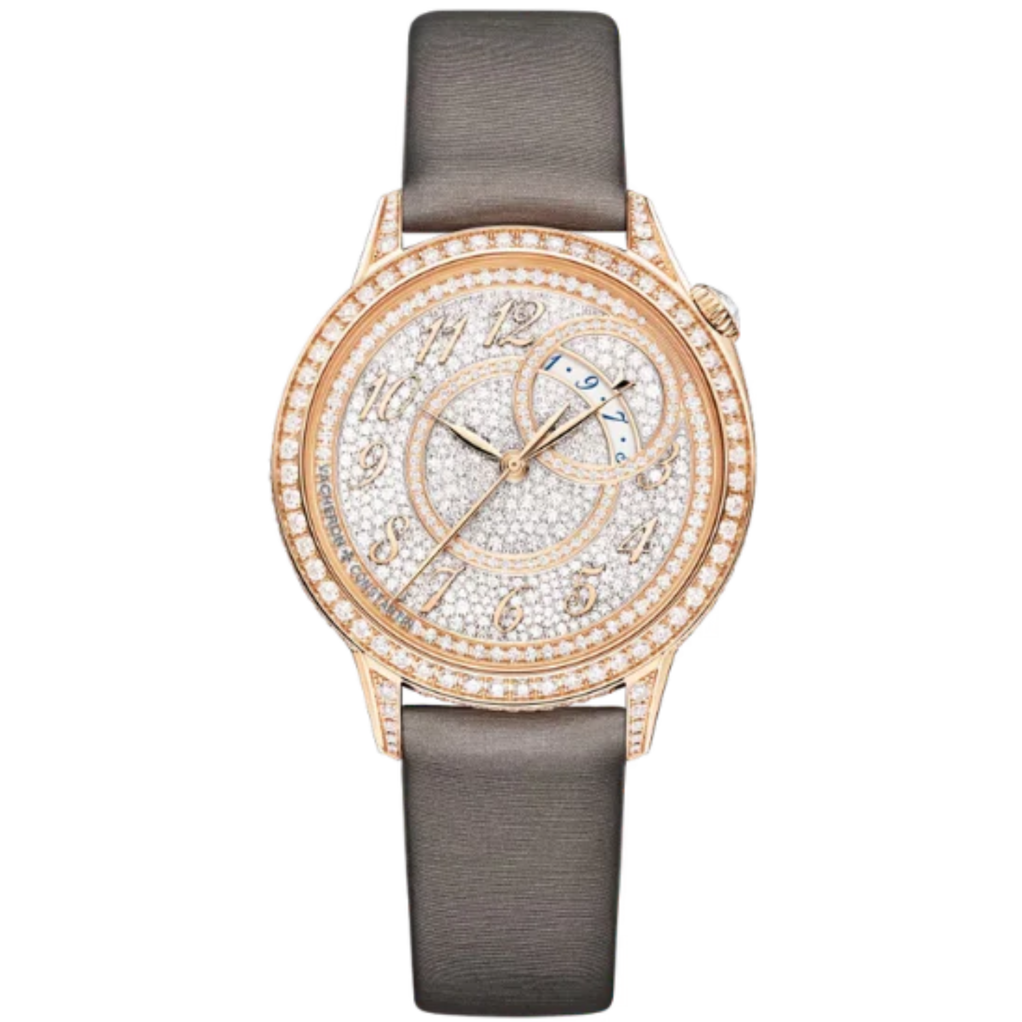 EGERIE SELF WINDING 35 MM PINK GOLD WITH WHITE GOLD DIAL - Vacheron Constantin