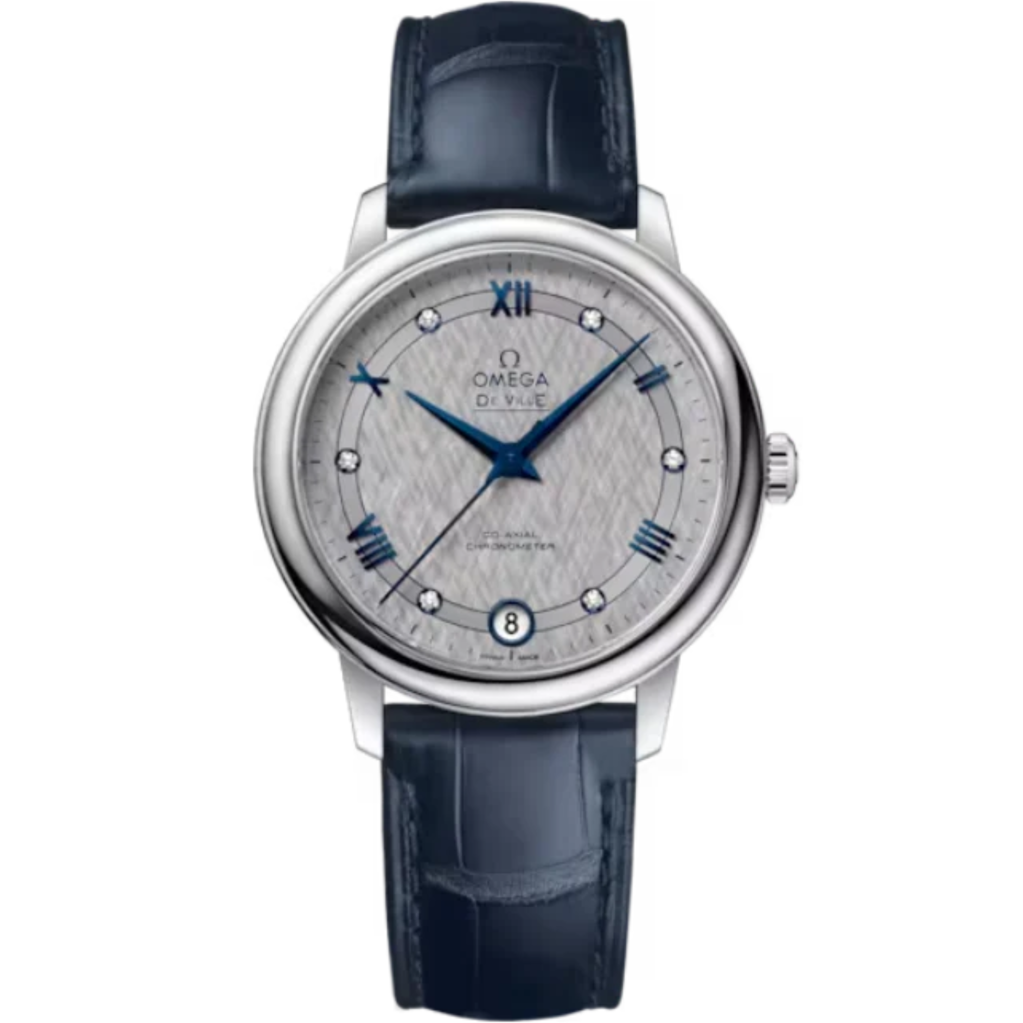 DE VILLE PRESTIGE 33 MM STAINLESS STEEL WITH GREY DIAL - Omega