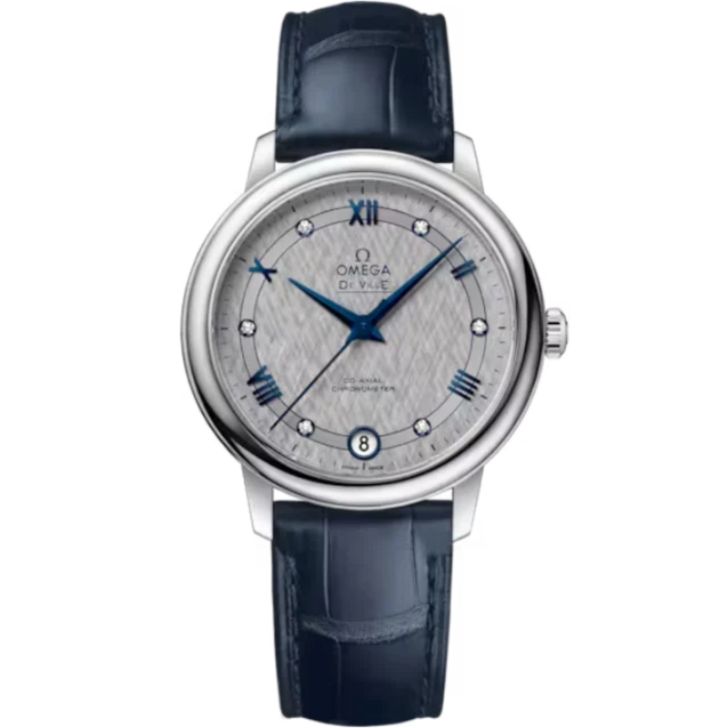 DE VILLE PRESTIGE 33 MM STAINLESS STEEL WITH GREY DIAL - Omega