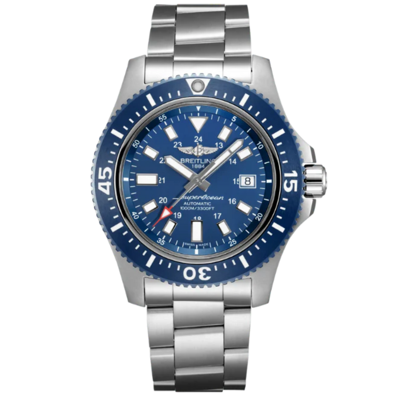SUPEROCEAN SPECIAL 44 MM STAINLESS STEEL WITH BLUE DIAL - Breitling