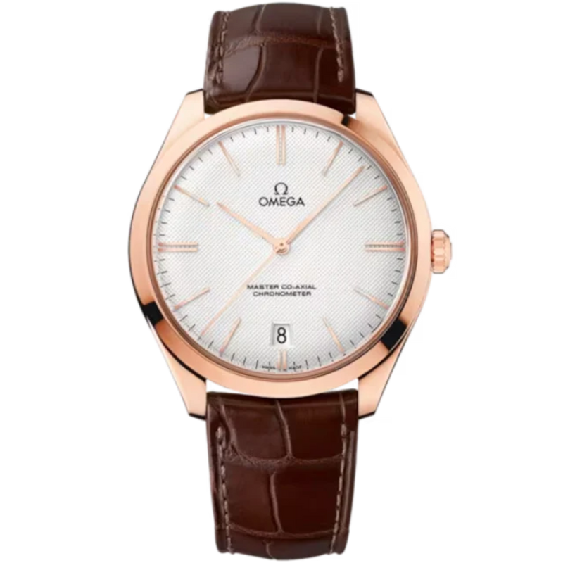DE VILLE TRÉSOR 40 MM SEDNA™ GOLD WITH SILVER DIAL - Omega