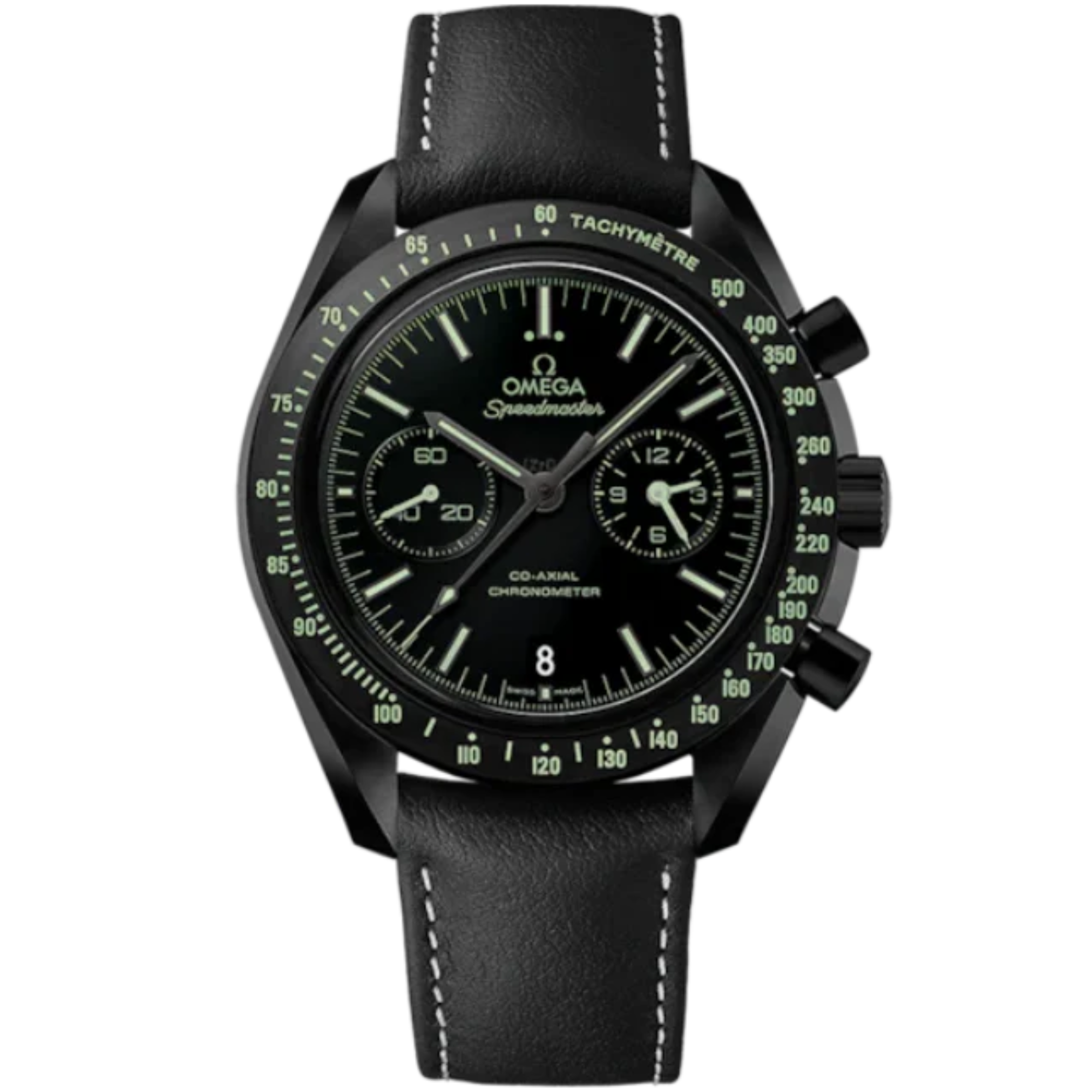 SPEEDMASTER DARK SIDE OF THE MOON PITCH BLACK 44 MM BLACK CERAMIC WITH BLACK DIAL - Omega