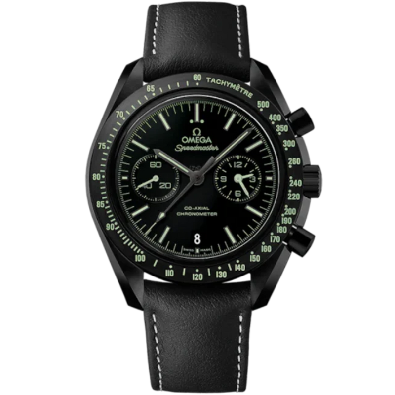 SPEEDMASTER DARK SIDE OF THE MOON PITCH BLACK 44 MM BLACK CERAMIC WITH BLACK DIAL - Omega