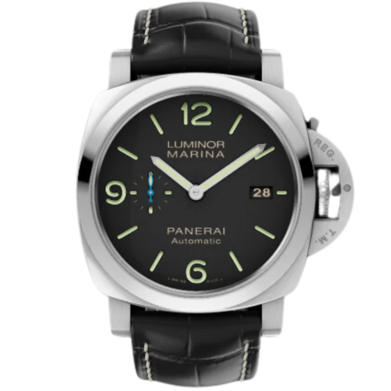 LUMINOR MARINA PAM01312 44 MM STAINLESS STEEL WITH BLACK DIAL - Panerai