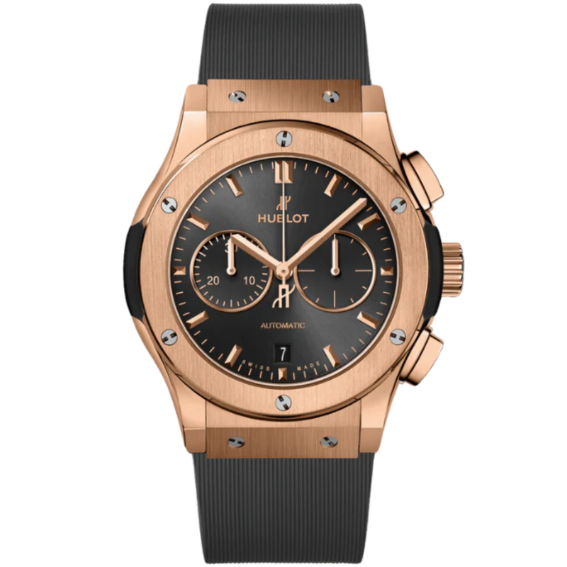 CLASSIC FUSION 42MM RACING GREY CHRONOGRAPH KING GOLD - Hublot