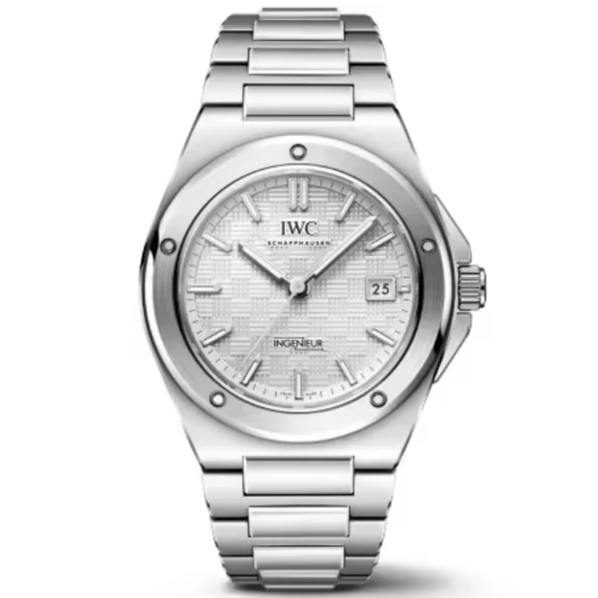 INGENIEUR AUTOMATIC 40 MM STAINLESS STEEL WITH WHITE DIAL - IWC