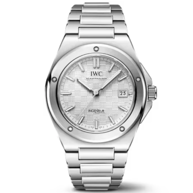 INGENIEUR AUTOMATIC 40 MM STAINLESS STEEL WITH WHITE DIAL - IWC