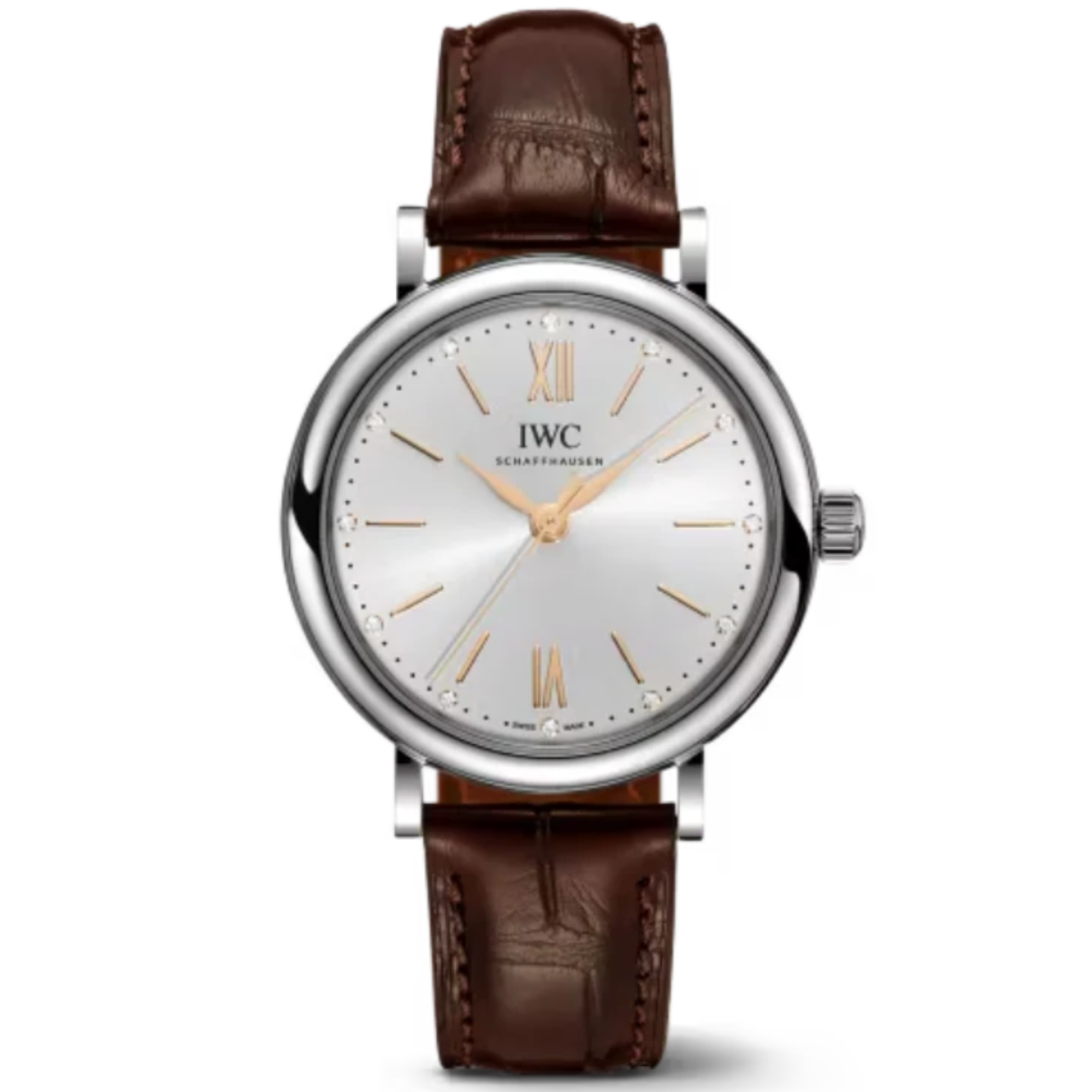 PORTOFINO AUTOMATIC 34 MM STAINLESS STEEL WITH WHITE DIAL - IWC