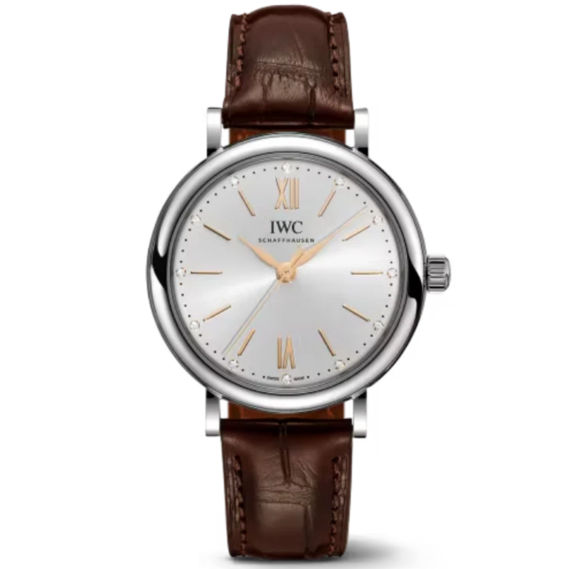 PORTOFINO AUTOMATIC 34 MM STAINLESS STEEL WITH WHITE DIAL - IWC