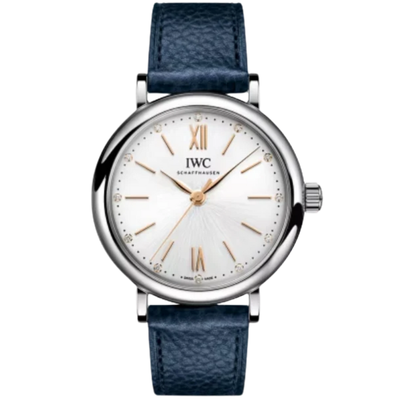 PORTOFINO AUTOMATIC 34 MM STAINLESS STEEL WITH WHITE DIAL - IWC