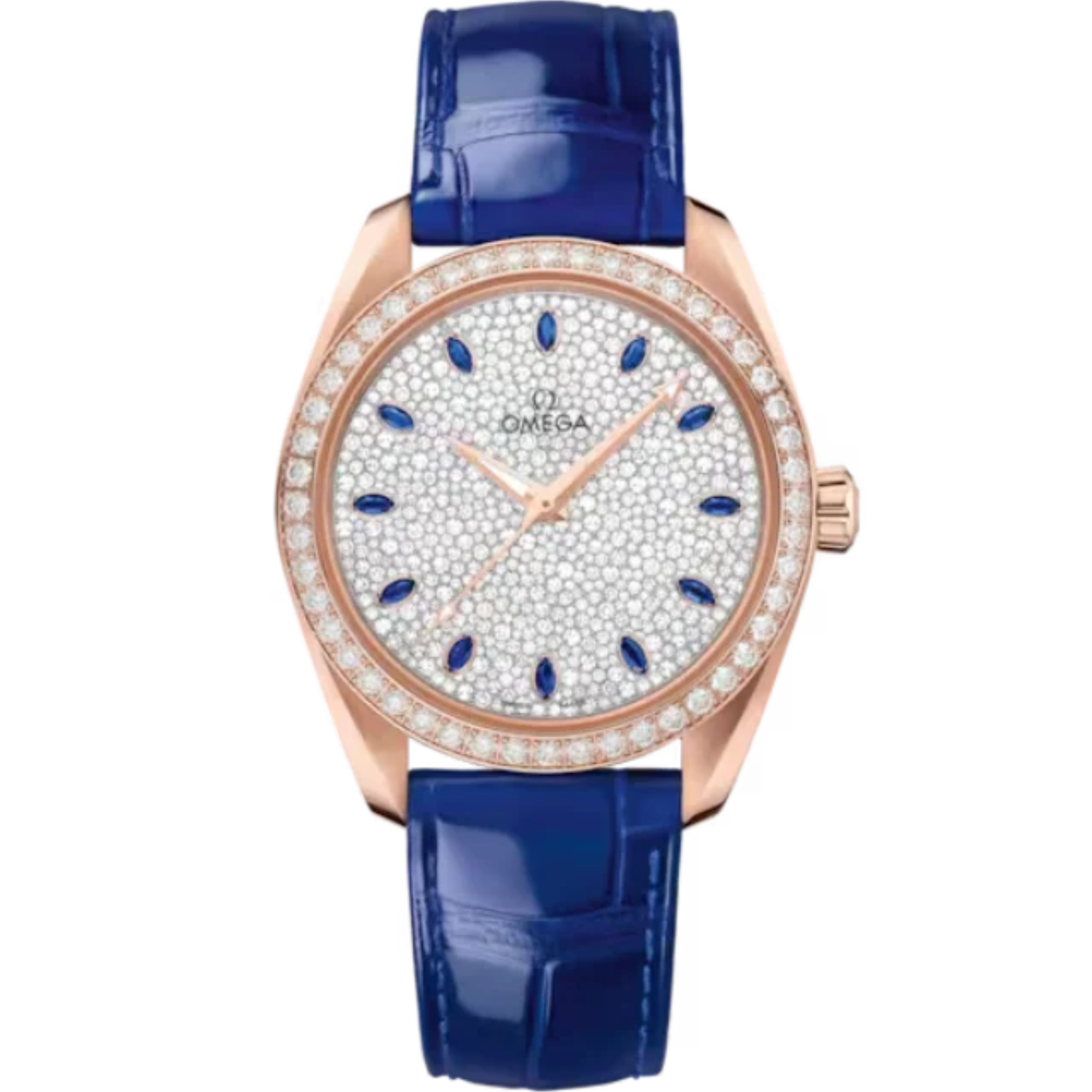 SEAMASTER AQUA TERRA 150M 38 MM SEDNA™ GOLD WITH WHITE DIAL - Omega