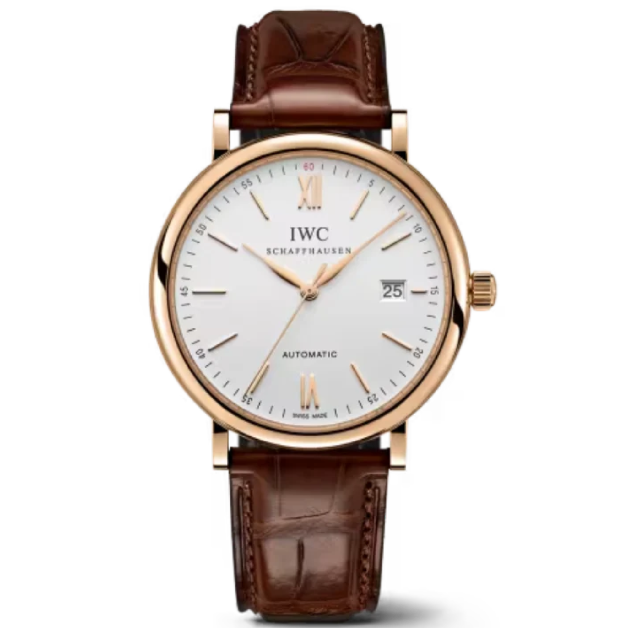 PORTOFINO AUTOMATIC 40 MM GOLD WITH SILVER DIAL - IWC