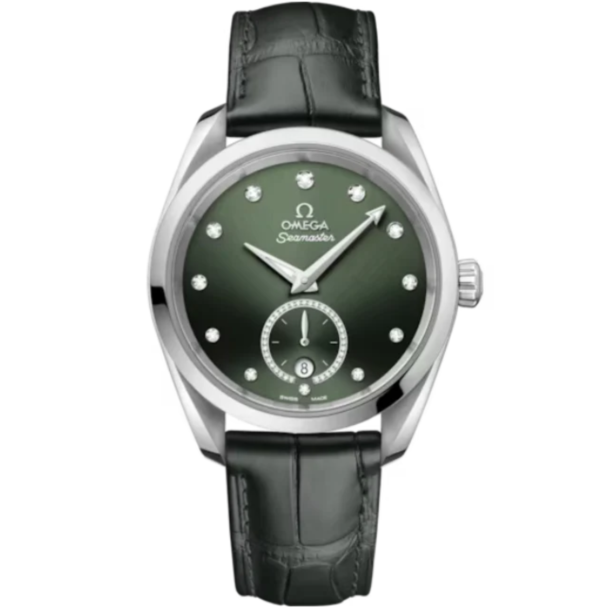 SEAMASTER AQUA TERRA 150M 38 MM STAINLESS STEEL WITH GREEN DIAL - Omega