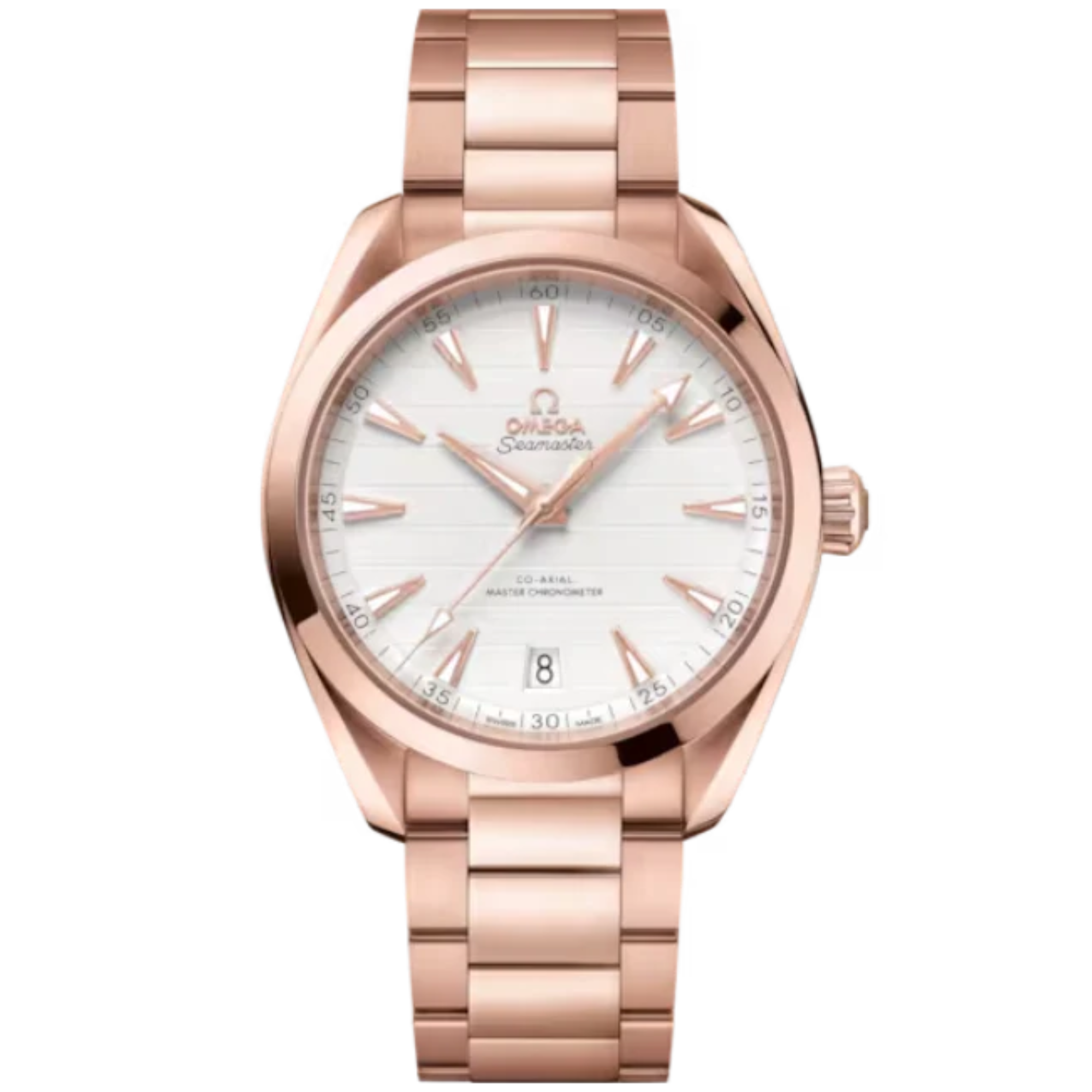 SEAMASTER AQUA TERRA 150M 41 MM SEDNA™ GOLD WITH SILVER DIAL - Omega