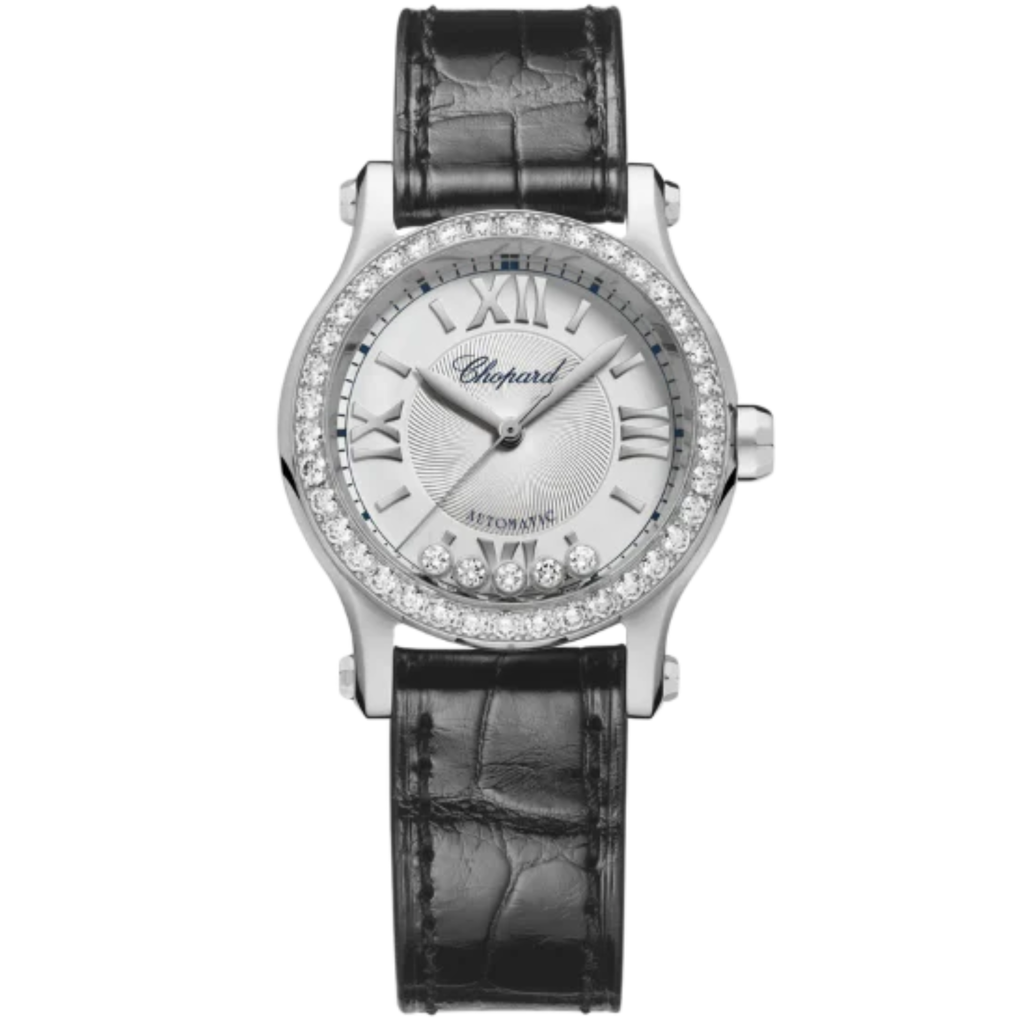 HAPPY SPORT 30 MM LUCENT STEEL™ WITH SILVER DIAL - Chopard