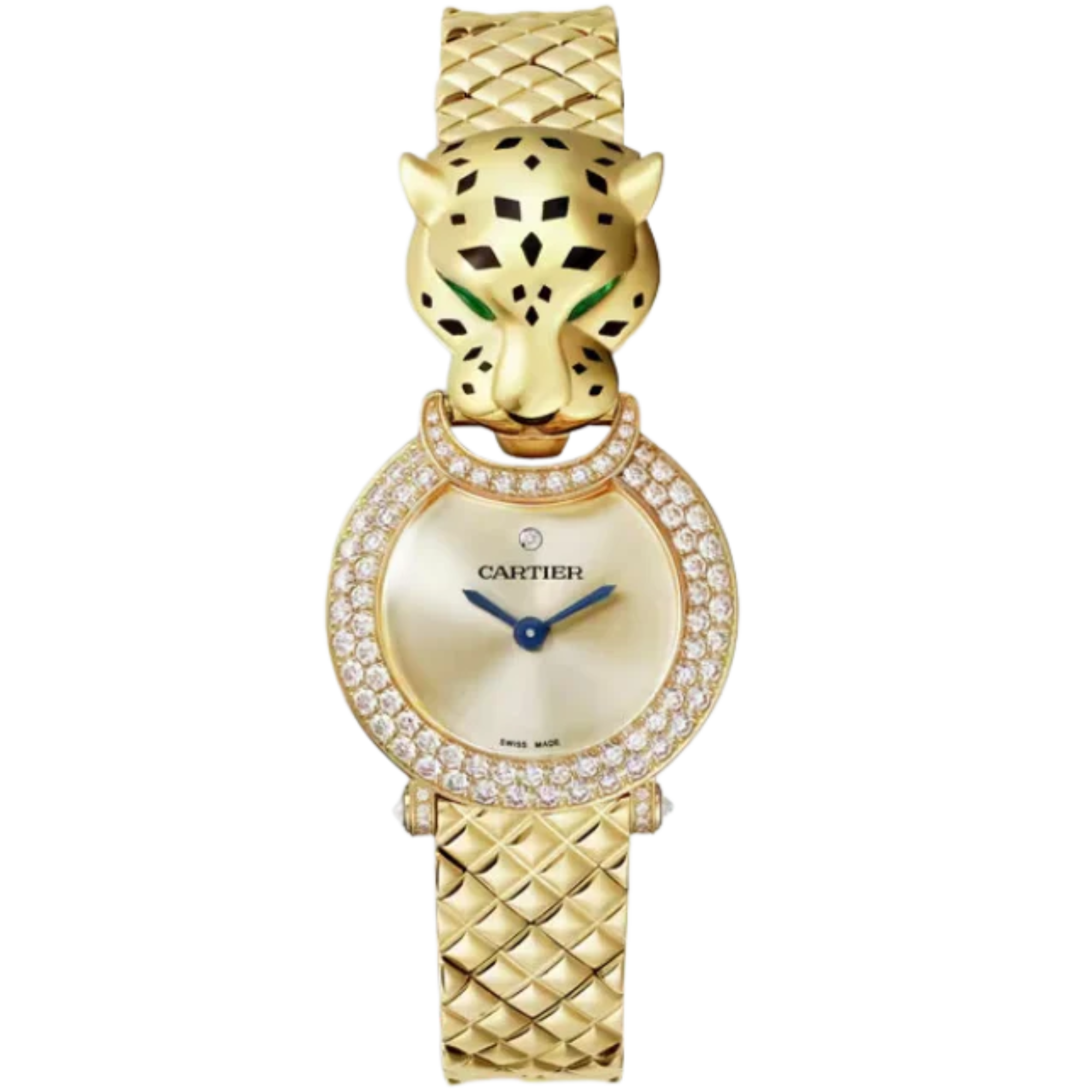 LA PANTHERE DE CARTIER 24 MM 18K YELLOW GOLD WITH GOLDEN DIAL - Cartier