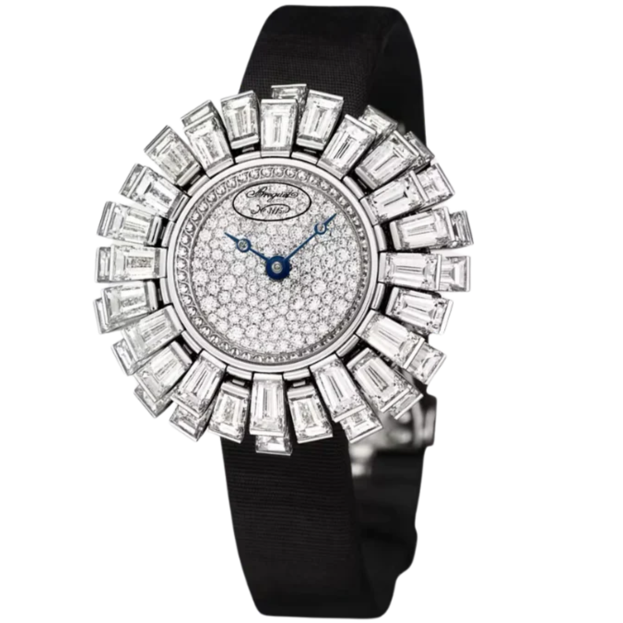 PETITE FLEUR GJE26BB20.8589DB1 17 MM WHITE GOLD WITH WHITE DIAL - Breguet