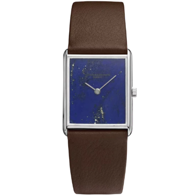 LES COLLECTIONNEURS REFERENCE 7753P 24 MM 18K WHITE GOLD WITH BLUE LAPIZ LAZULI DIAL - Vacheron Constantin