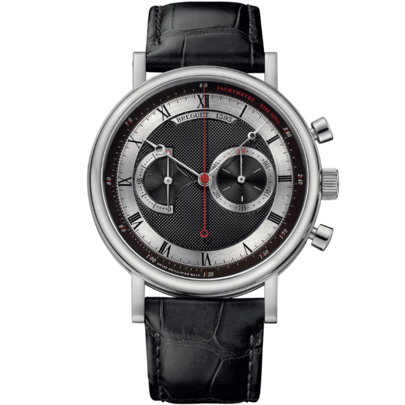 CLASSIQUE 5287 42 MM WHITE GOLD WITH BLACK RHODIUM DIAL - Breguet