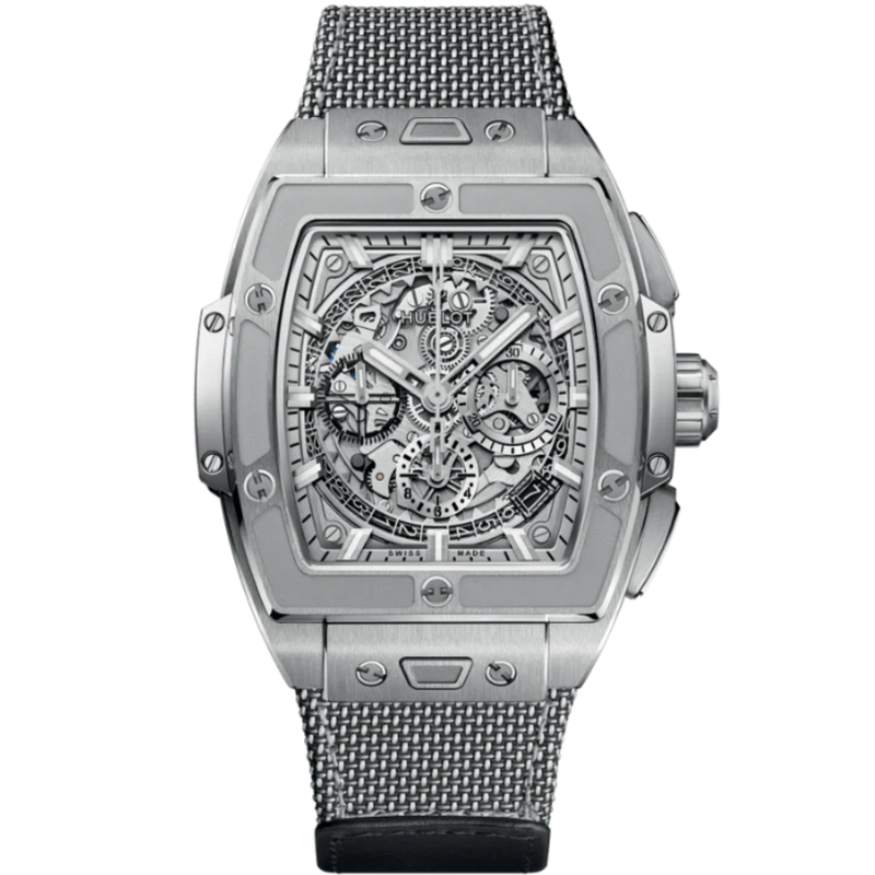 SPIRIT OF BIG BANG 42 MM ESSENTIAL GREY TITANIUM - Hublot