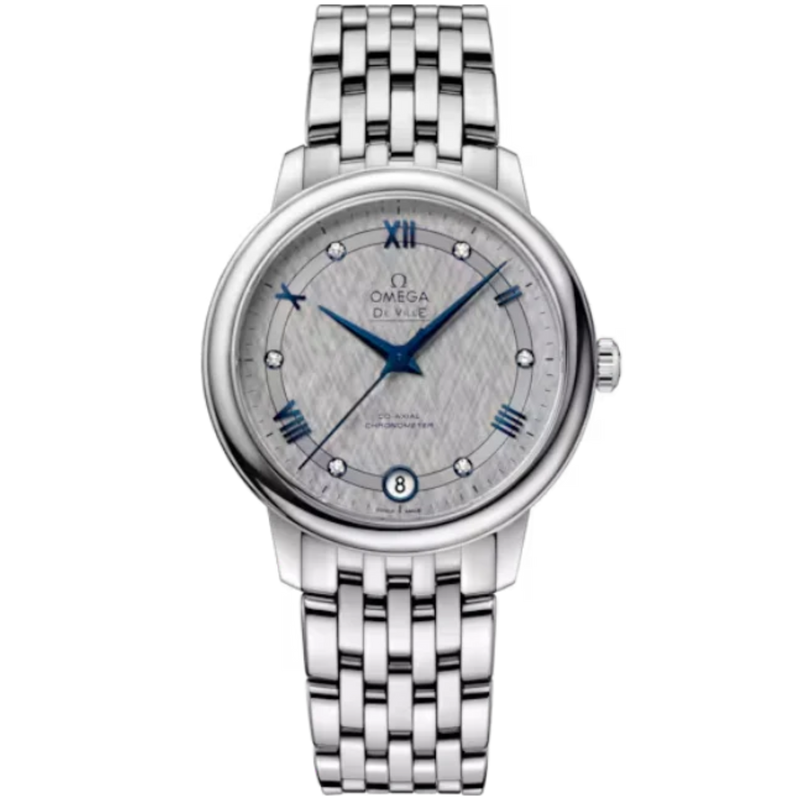 DE VILLE PRESTIGE 33 MM STAINLESS STEEL WITH GREY DIAL - Omega