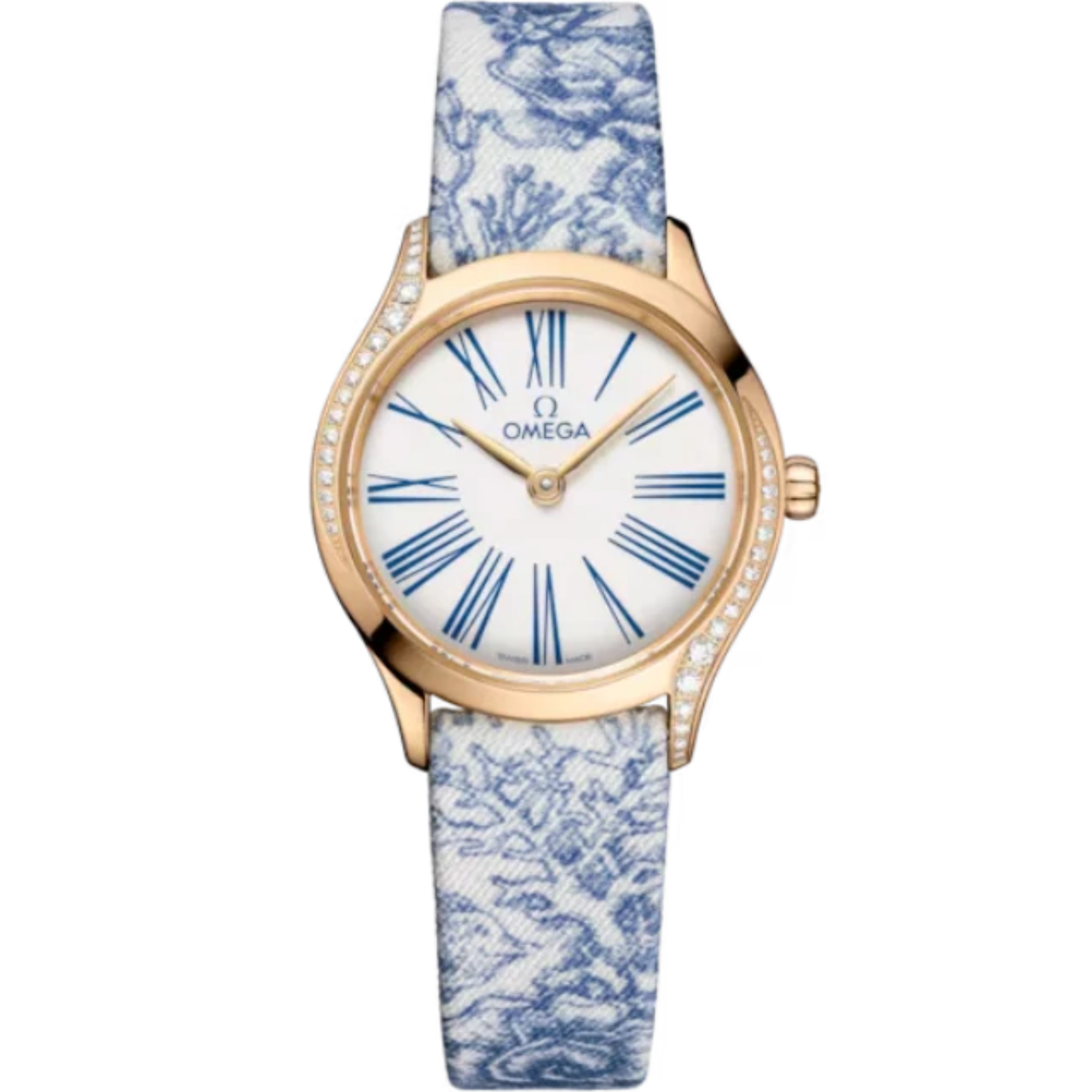 DE VILLE MINI TRÉSOR 26 MM MOONSHINE™ GOLD WITH WHITE DIAL - Omega