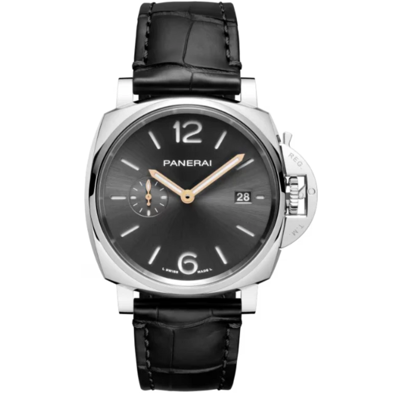 LUMINOR DUE PAM01250 42 MM STAINLESS STEEL WITH BLACK DIAL - Panerai
