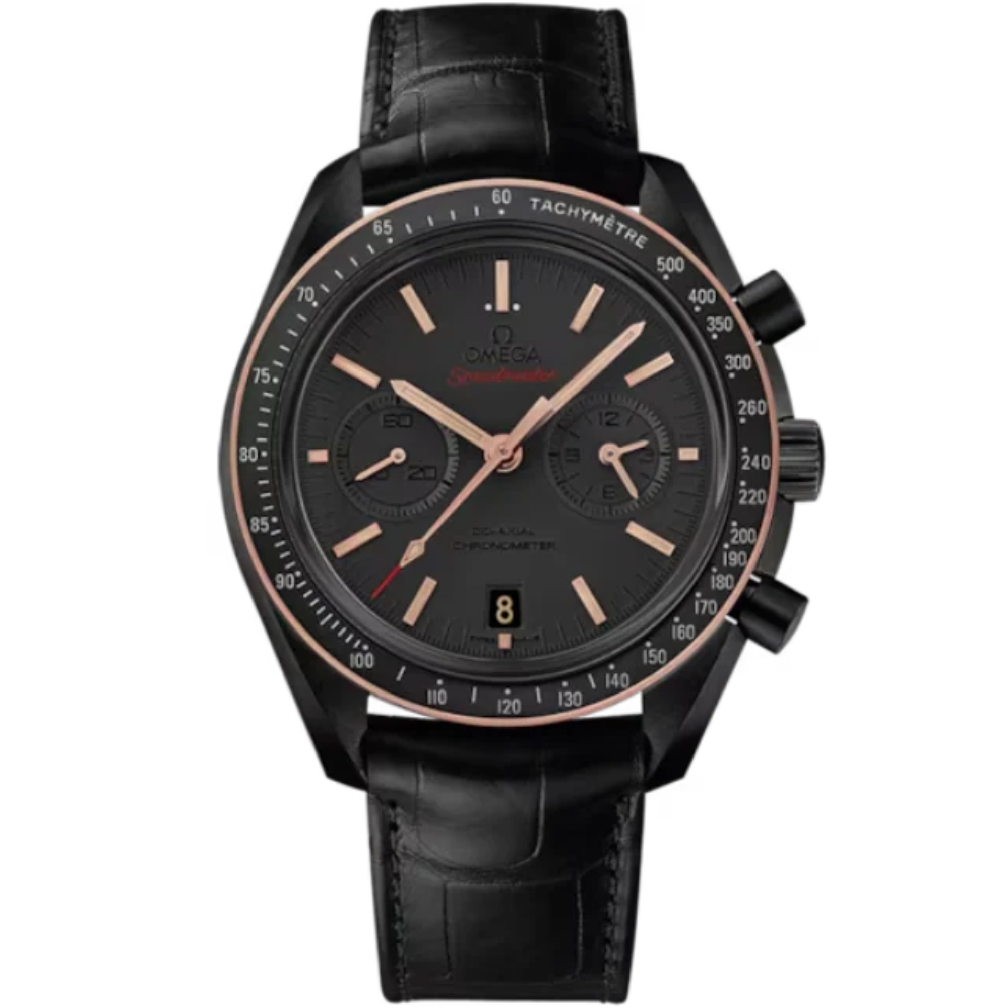 SPEEDMASTER DARK SIDE OF THE MOON SEDNA BLACK 44 MM BLACK CERAMIC WITH GREY DIAL - Omega