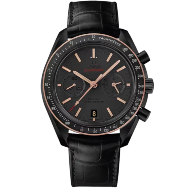 SPEEDMASTER DARK SIDE OF THE MOON SEDNA BLACK 44 MM BLACK CERAMIC WITH GREY DIAL - Omega