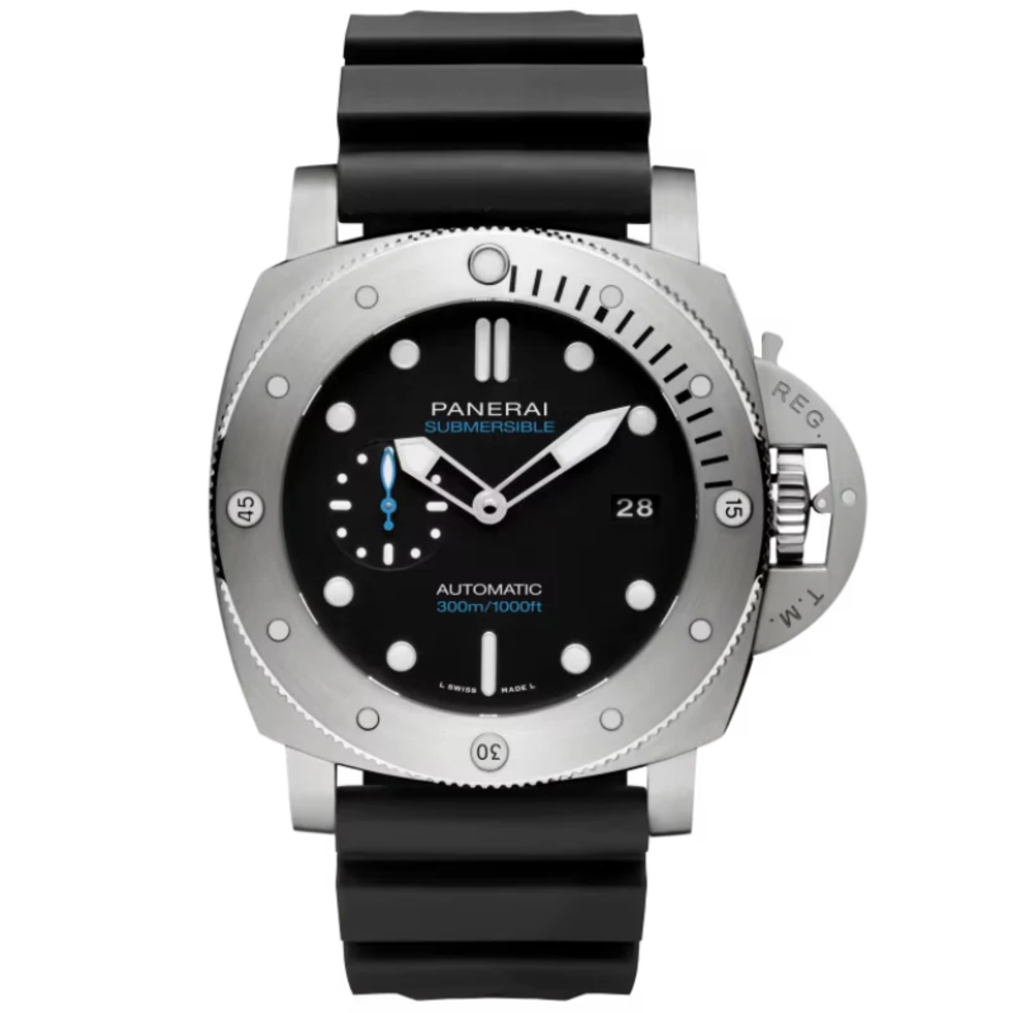 SUBMERSIBLE PAM02305 47 MM TITANIUM WITH BLACK DIAL - Panerai
