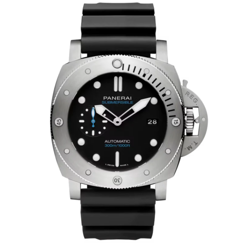 SUBMERSIBLE PAM02305 47 MM TITANIUM WITH BLACK DIAL - Panerai