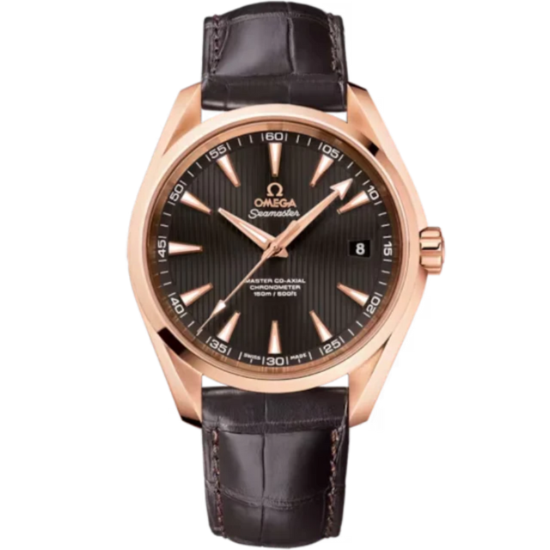 SEAMASTER AQUA TERRA 150M 41 MM RED GOLD WITH GREY DIAL - Omega
