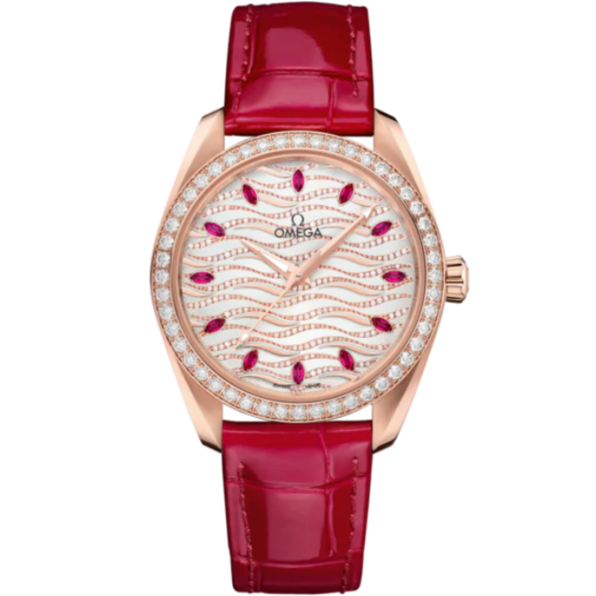 SEAMASTER AQUA TERRA 150M 38 MM SEDNA™ GOLD WITH WHITE DIAL - Omega
