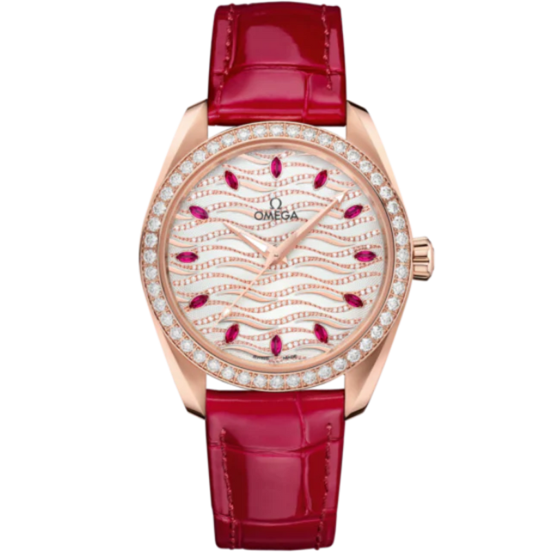 SEAMASTER AQUA TERRA 150M 38 MM SEDNA™ GOLD WITH WHITE DIAL - Omega