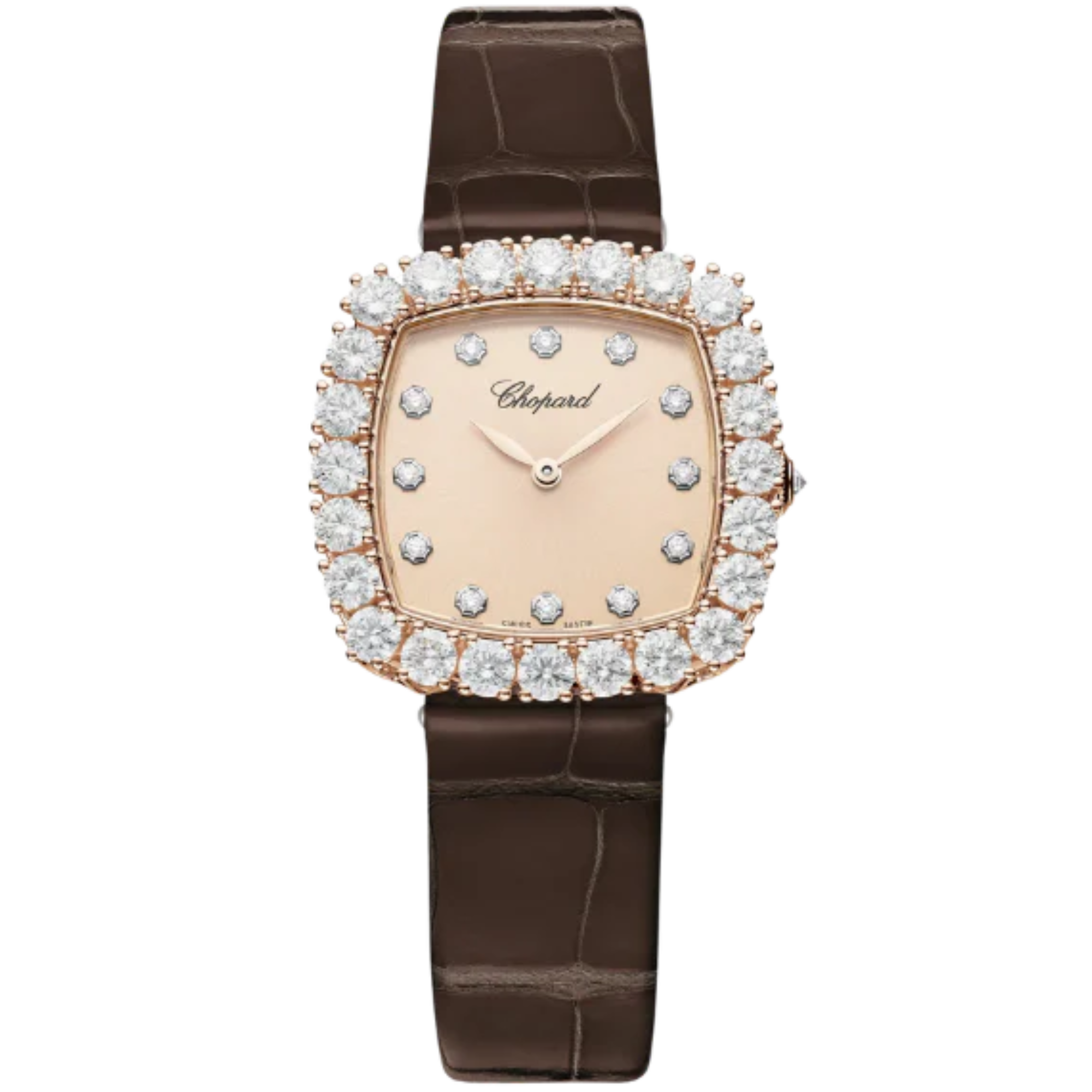 L'HEURE DU DIAMANT 30 MM ETHICAL ROSE GOLD WITH ROSE GOLD DIAL - Chopard