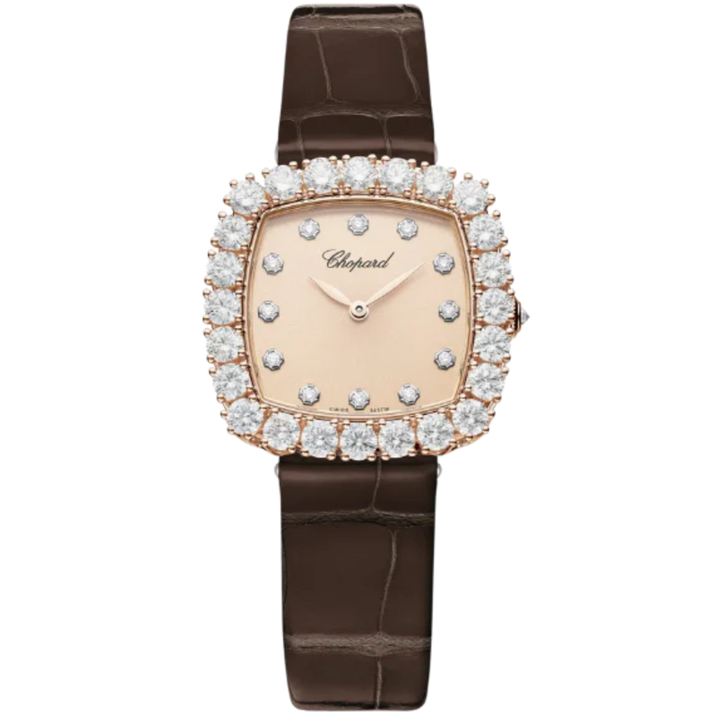 L'HEURE DU DIAMANT 30 MM ETHICAL ROSE GOLD WITH ROSE GOLD DIAL - Chopard