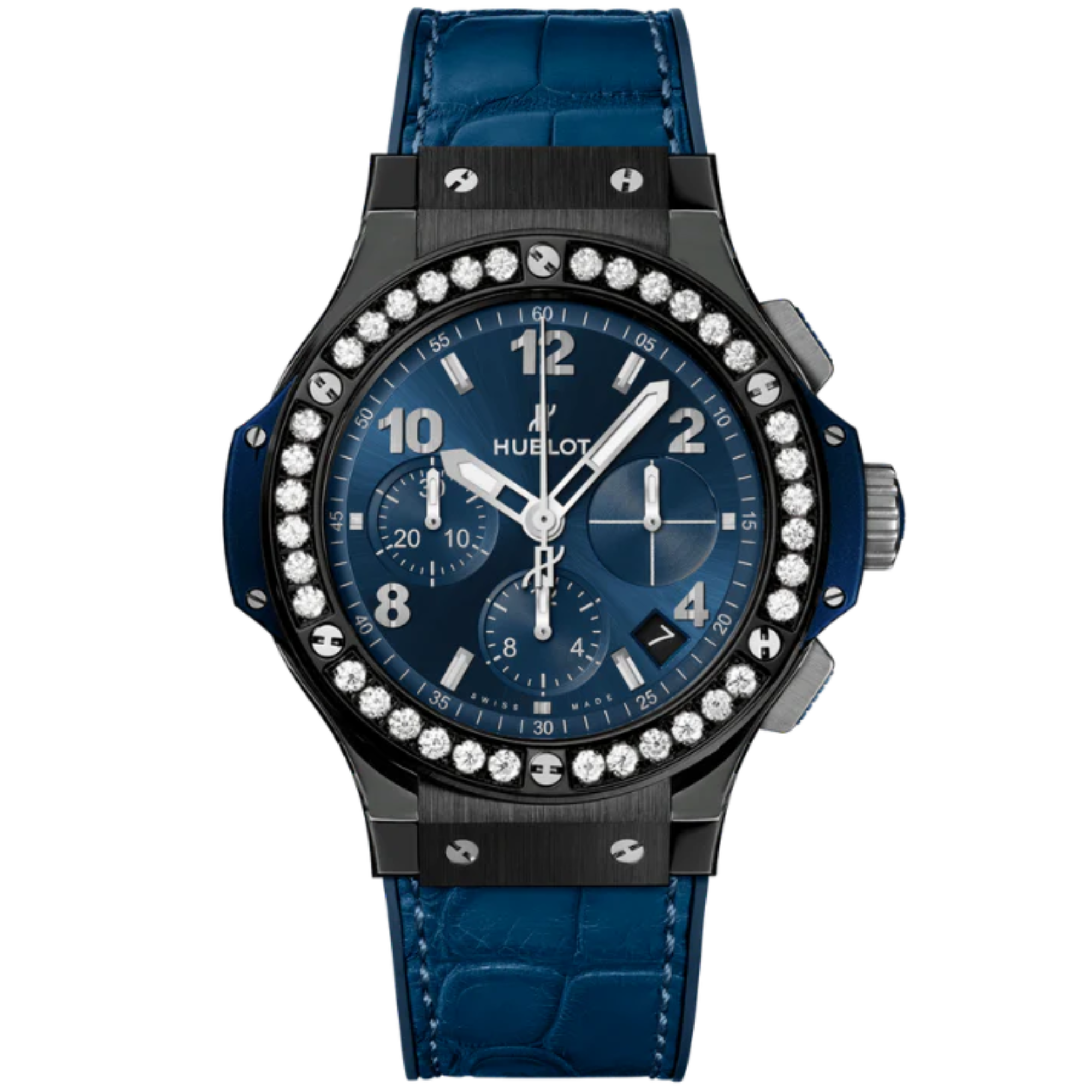 Big Bang 41mm CERAMIC BLUE DIAMONDS - Hublot