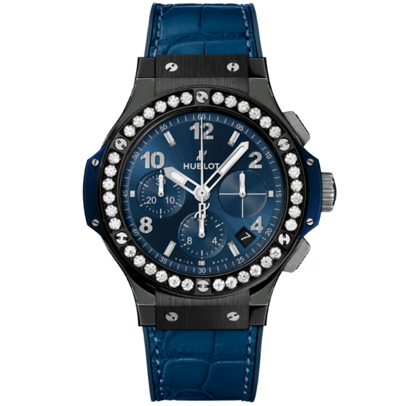 Big Bang 41mm CERAMIC BLUE DIAMONDS - Hublot