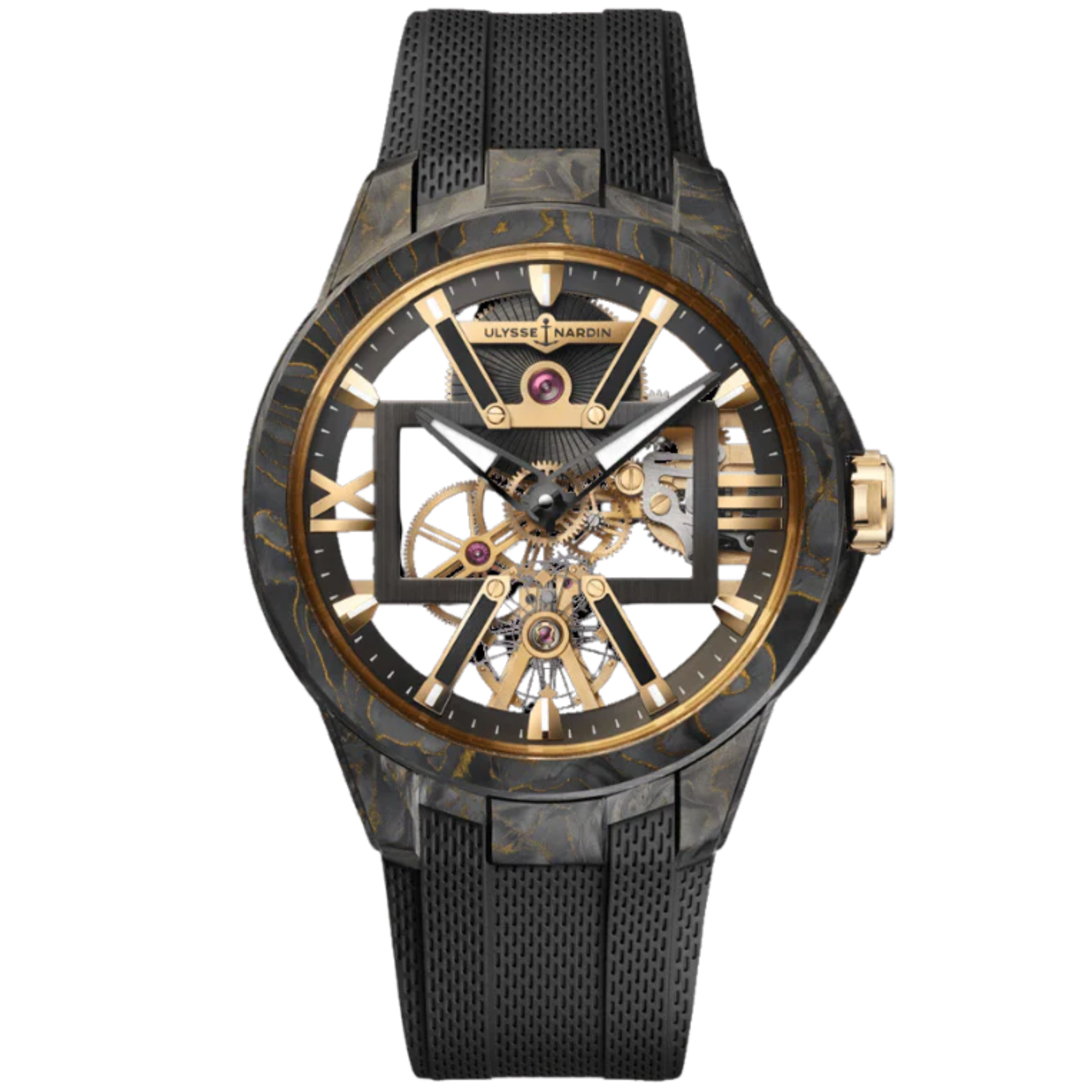 BLAST SKELETON X 43 MM CARBONIUM WITH OPENWORKED DIAL - Ulysse Nardin