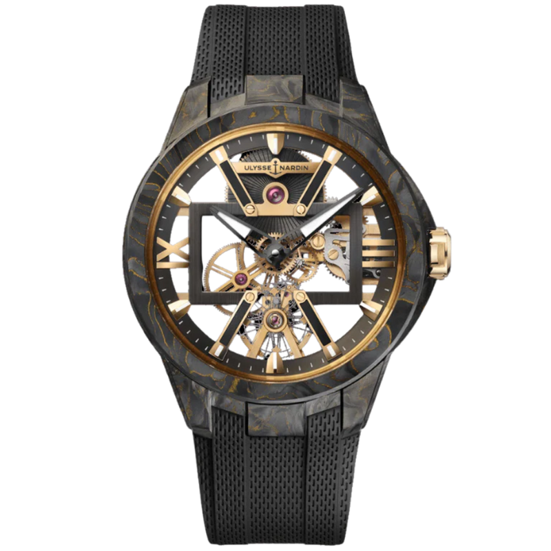 BLAST SKELETON X 43 MM CARBONIUM WITH OPENWORKED DIAL - Ulysse Nardin