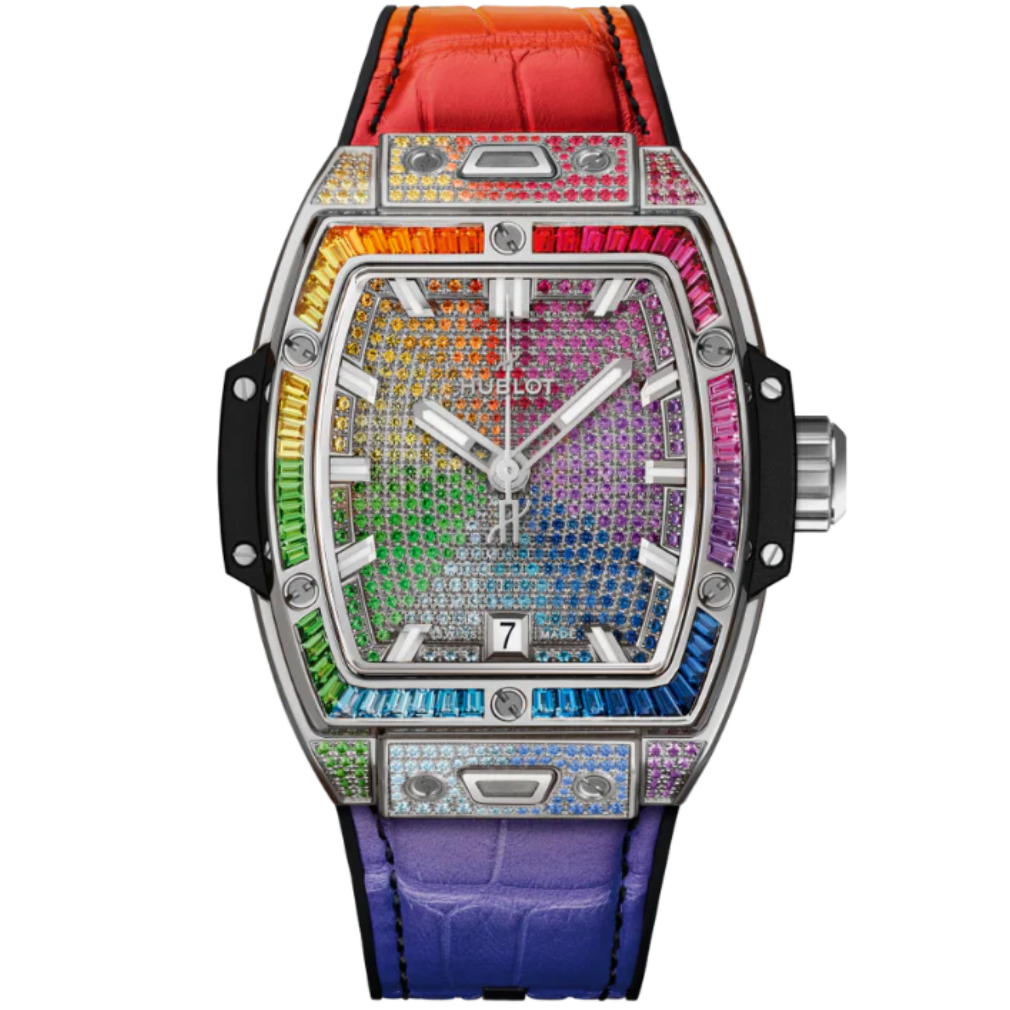 SPIRIT OF BIG BANG 39 MM TITANIUM RAINBOW - Hublot