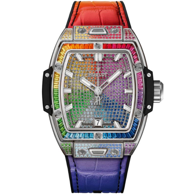 SPIRIT OF BIG BANG 39 MM TITANIUM RAINBOW - Hublot