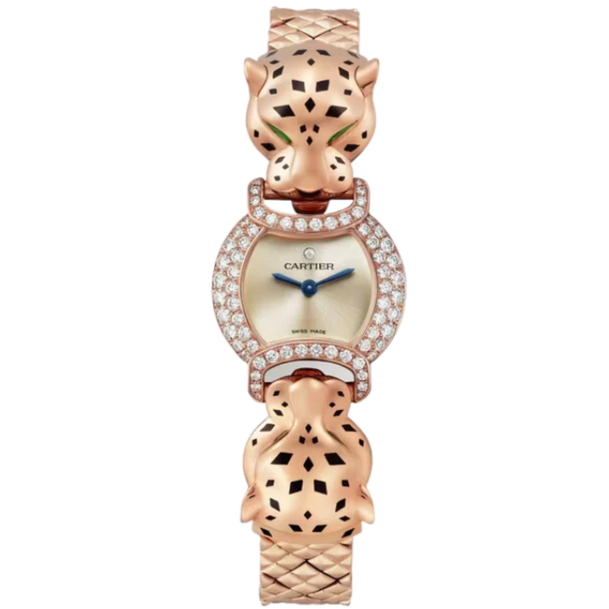LA PANTHERE DE CARTIER 22 MM 18K ROSE GOLD WITH PINK-TONED DIAL - Cartier