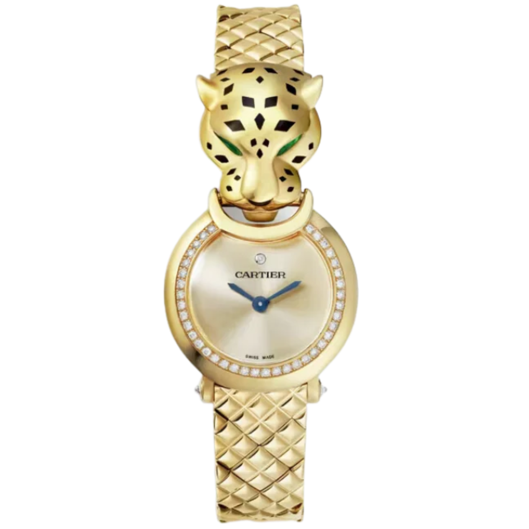 LA PANTHERE DE CARTIER 24 MM YELLOW GOLD WITH GOLD DIAL - Cartier