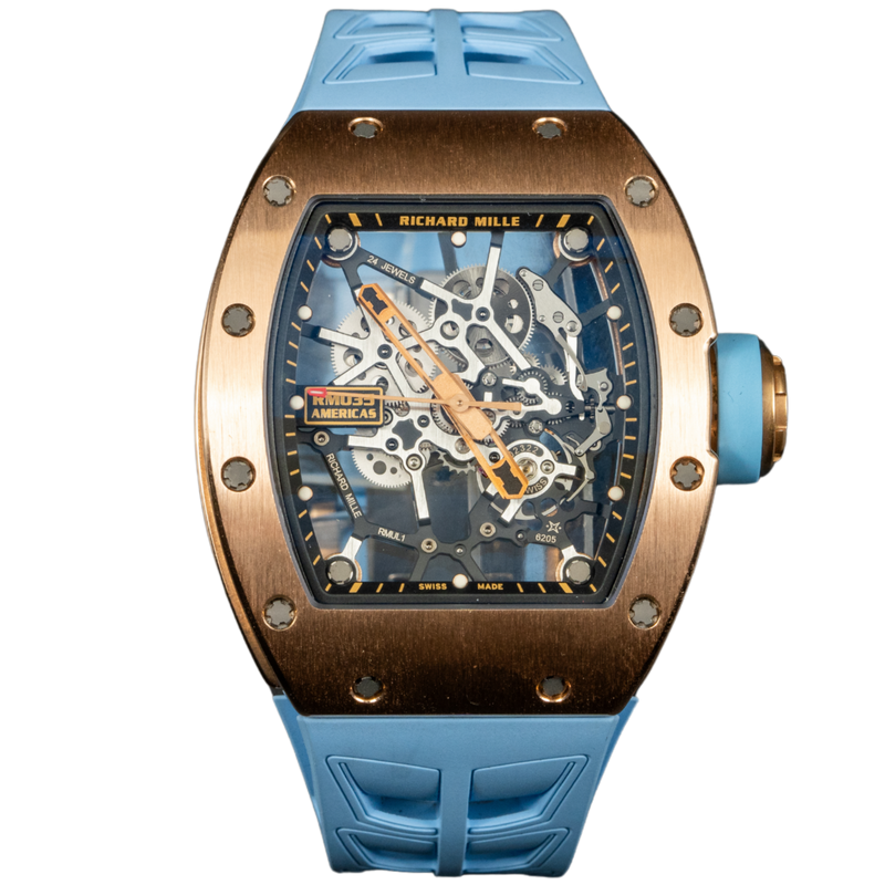 Richard Mille RM035 Rafael Nadal "Americas Edition" Rose Gold Skeleton (LIMITED 50 Pieces) - Richard Mille